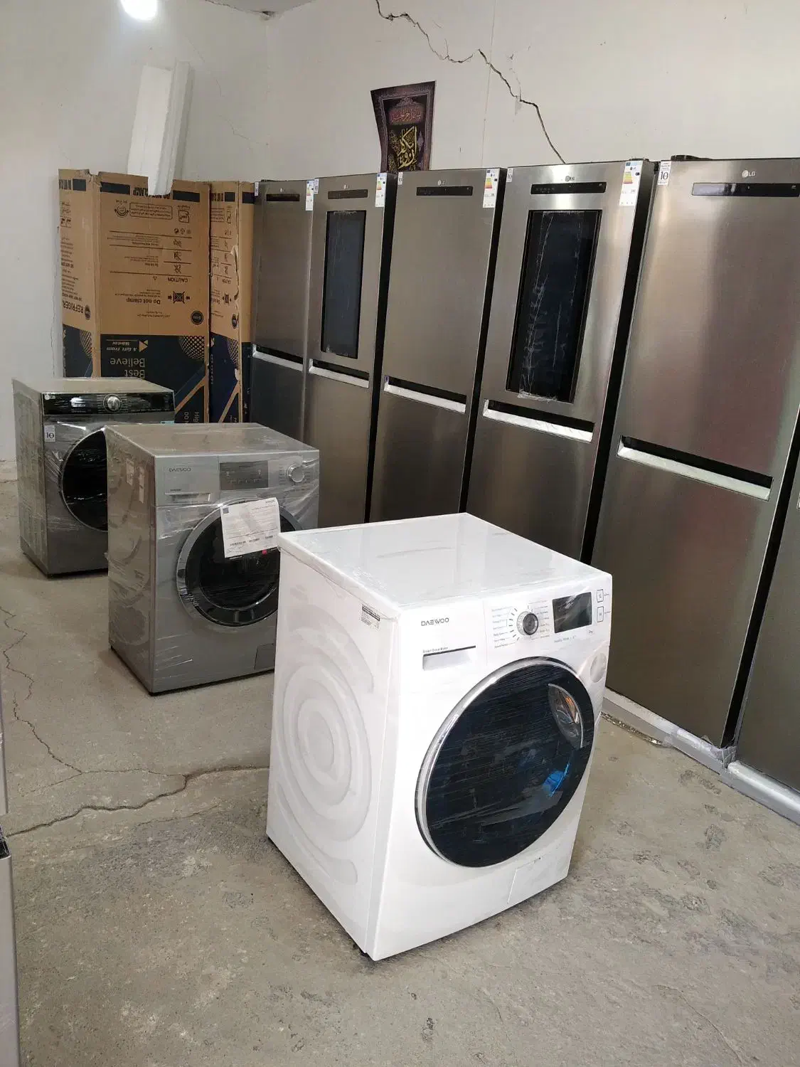 یخچال دوقلوی رنزو پلاس دارای یخساز اتومات|یخچال و فریزر|اسدآباد, |دیوار