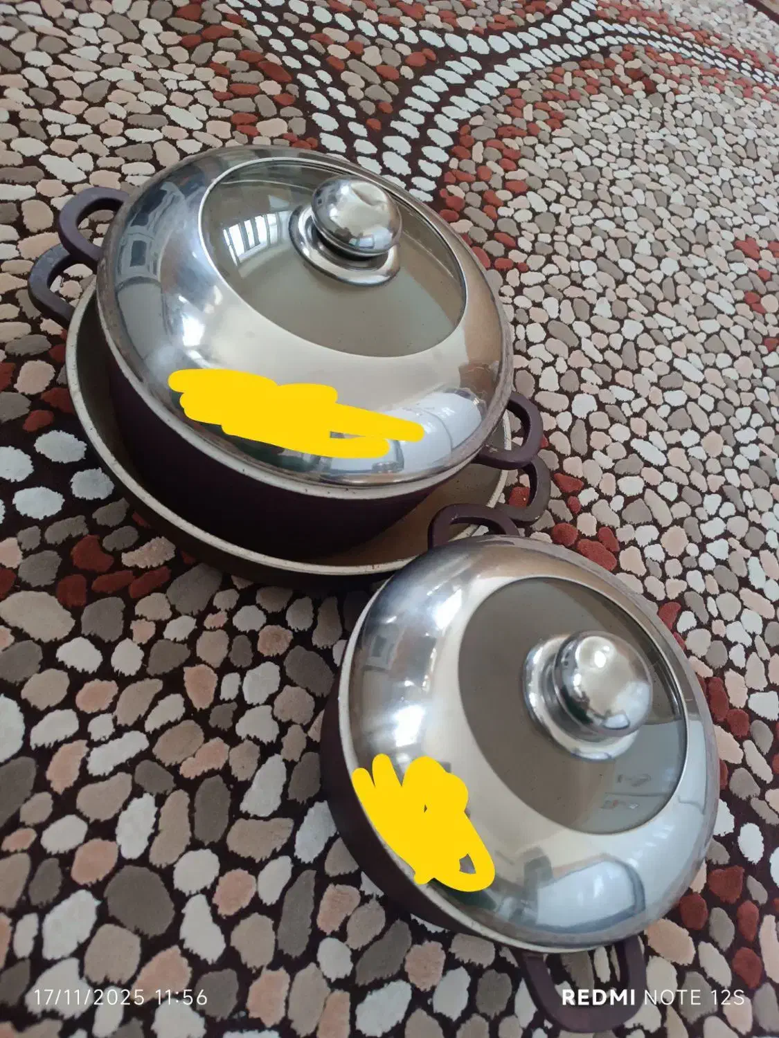 فروش سماور گازی وسرویس قابلمه ۵تکه|سماور، چایساز، قهوهساز|ایلام, |دیوار