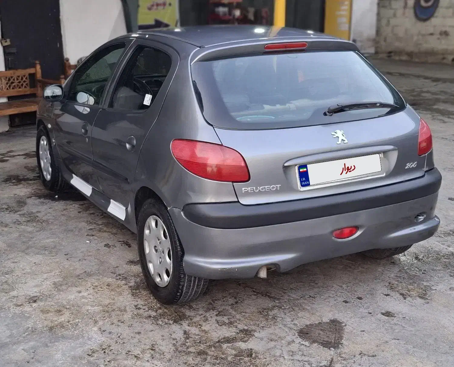 ۲۰۶تیپ۳مدل۸۴|خودرو سواری و وانت|آمل, |دیوار