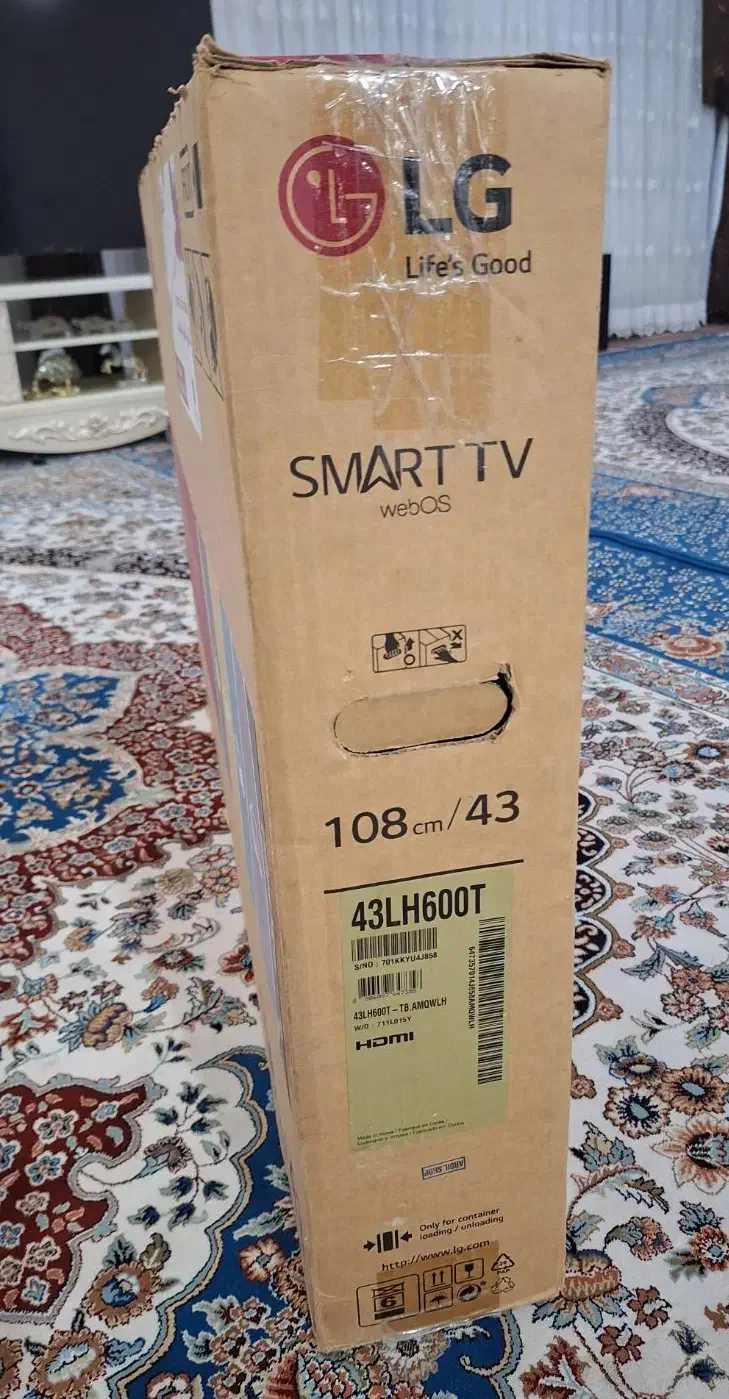 تلویزیون 43 اینج LG سری SMART webos|تلویزیون و پروژکتور|اردبیل, |دیوار