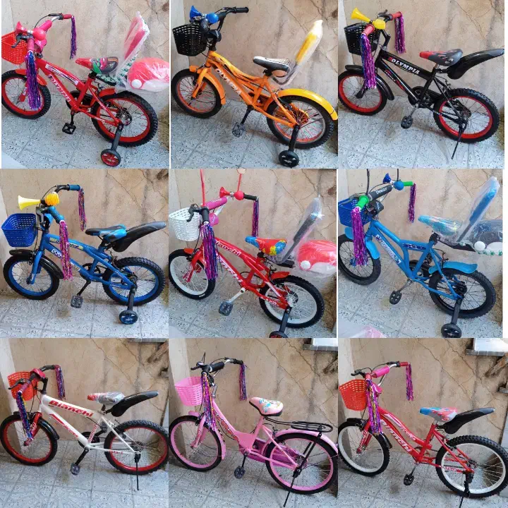 دوچرخه های کمک دار در سایز های 16.20 سالم و نو|دوچرخه، اسکیت، اسکوتر|سنندج, |دیوار