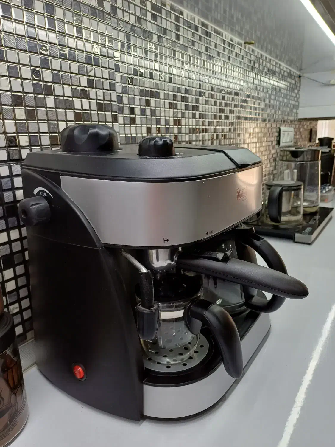 قهوه ساز دوقلو ویداس|سماور، چایساز، قهوهساز|بندر انزلی, آذربایجان|دیوار