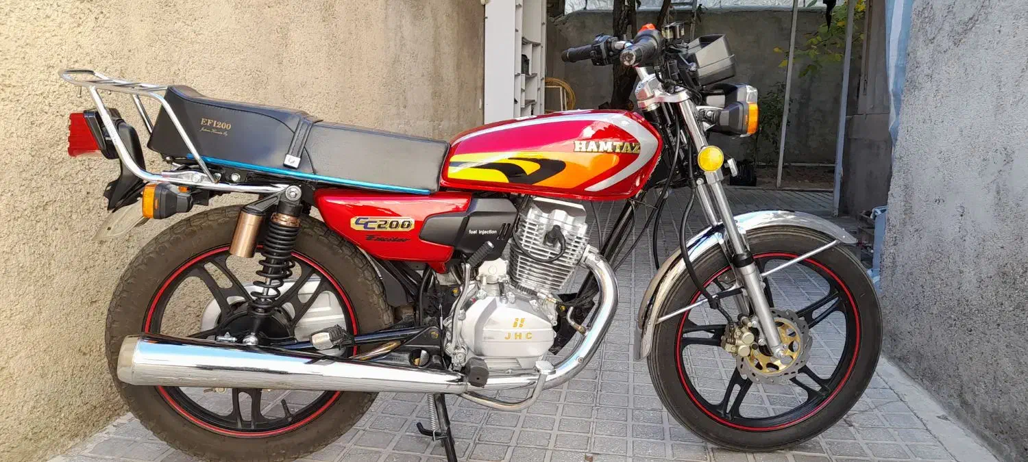 موتور سیکلت همتاز۲۰۰ مدل ۱۴۰۳.۱۲|موتورسیکلت|قیدار, |دیوار