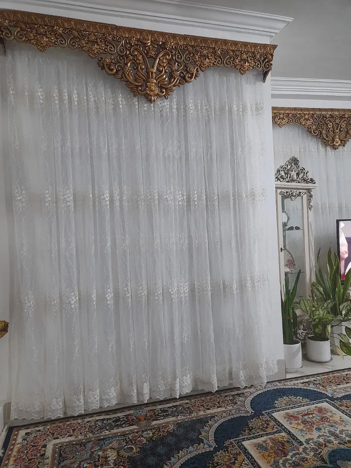 کتیبه  ۲ عدد  ۱۵۰۰|پرده، رانر، رومیزی|گرگان, |دیوار