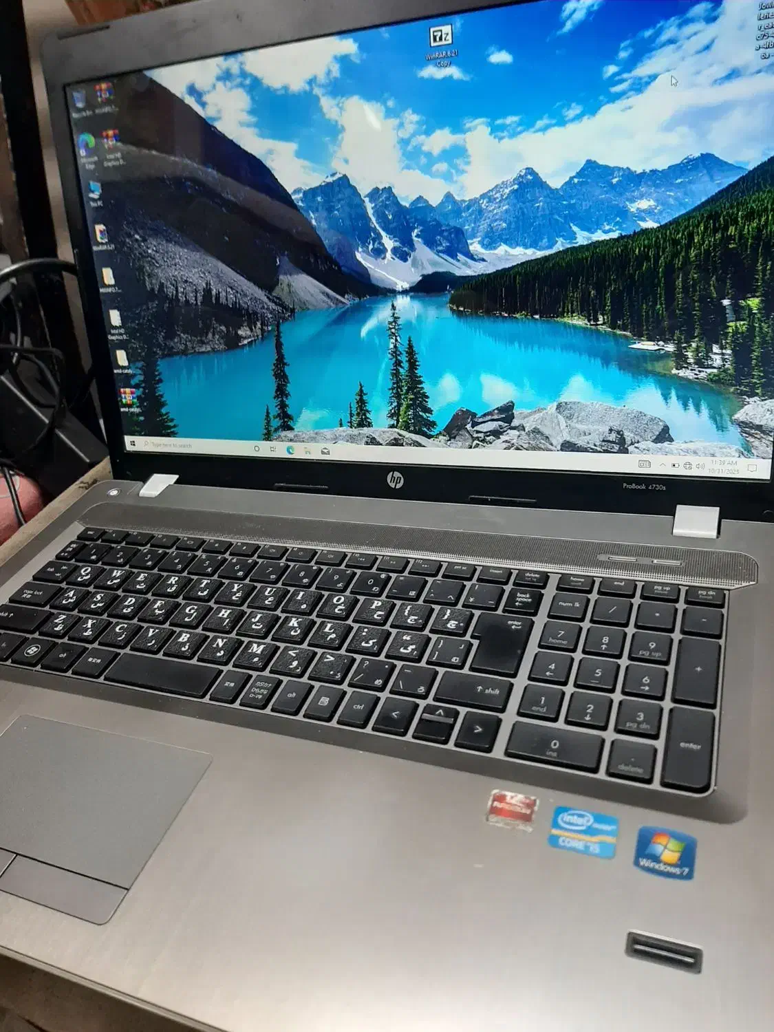 لپ تاپi5نسل2 صفحه17اینچ گرافیکدارHp|رایانه همراه|اصفهان, مسجد مصلی|دیوار