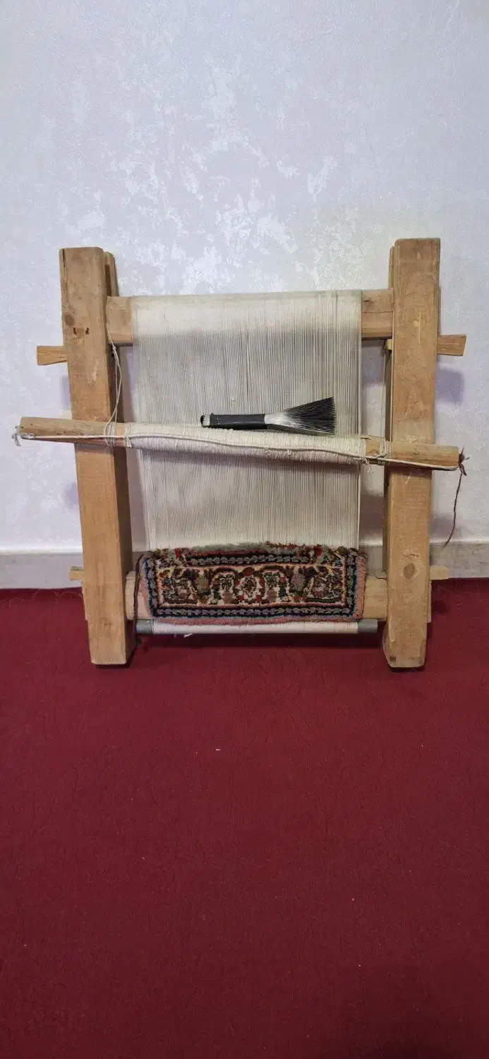 دار قالی کوچک برای دکور تمیز و سالم|تابلو فرش|اسلام‌شهر, شهرک واوان|دیوار