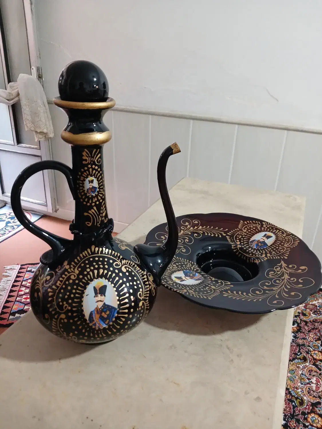 افتابه لگن|صنایع دستی و سایر لوازم تزئینی|قم, آزادگان|دیوار