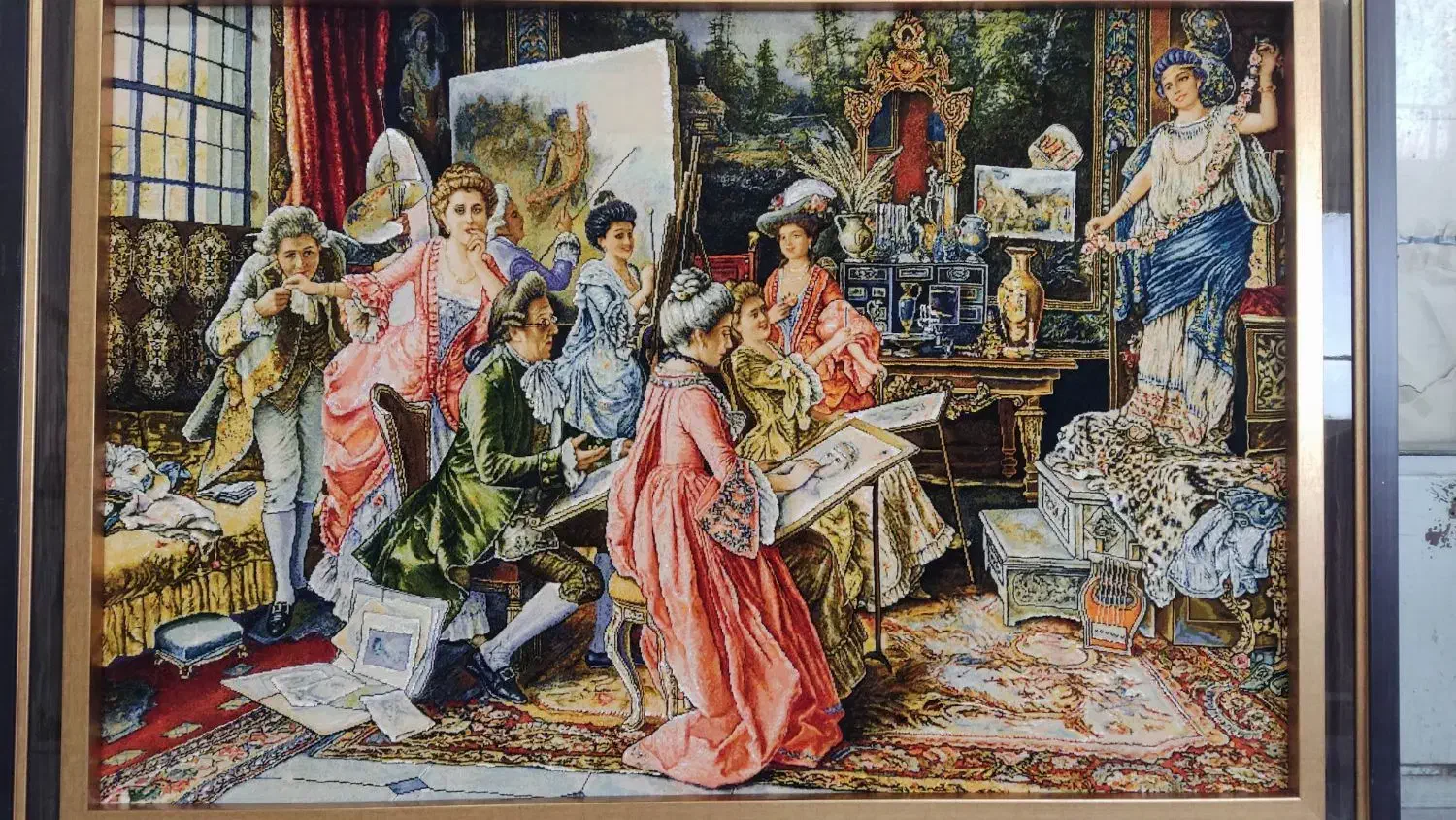 تابلو فرش دستبافت|تابلو فرش|تبریز, |دیوار