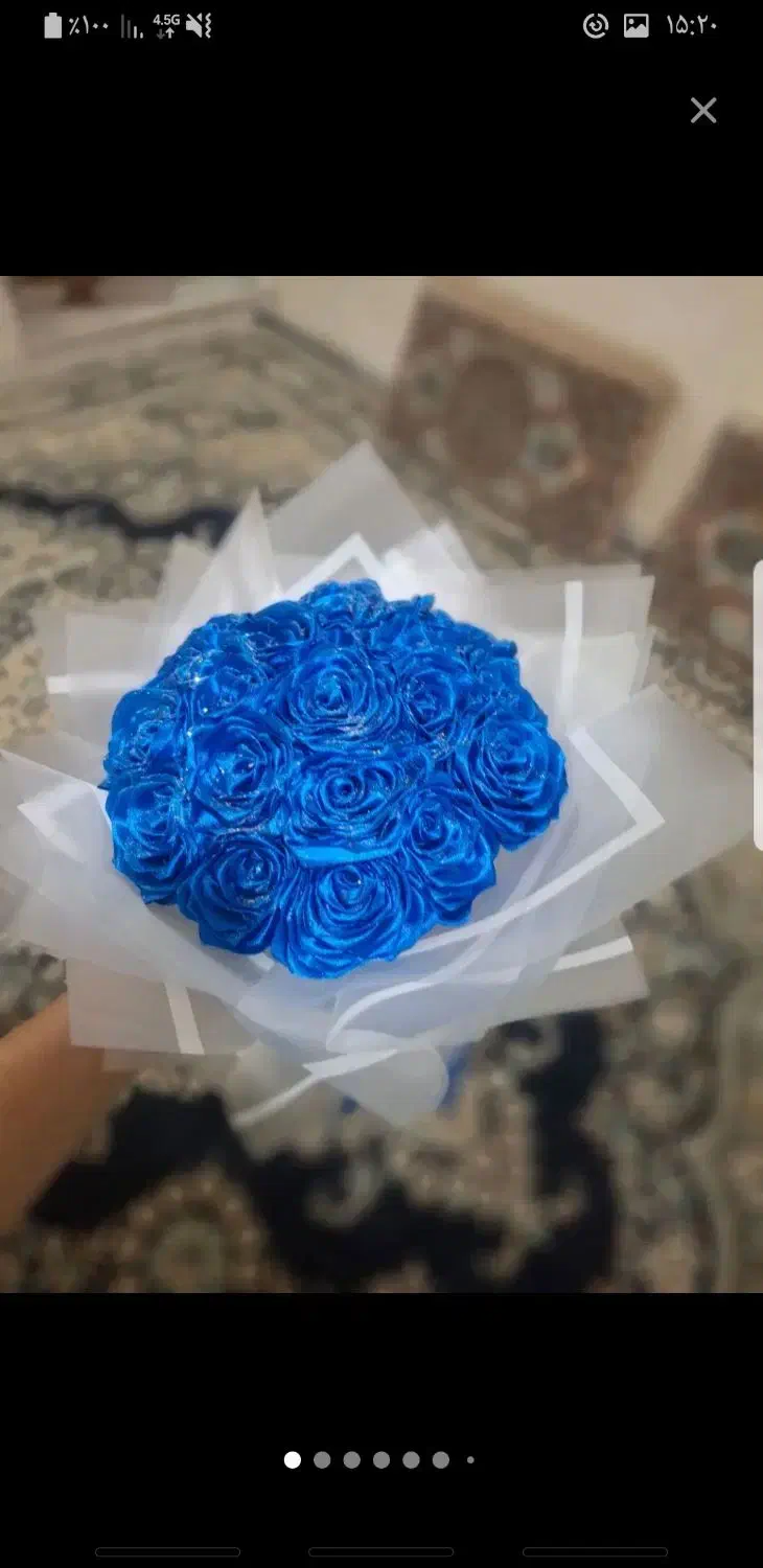 گل روبانی|گل مصنوعی|تاکستان, |دیوار