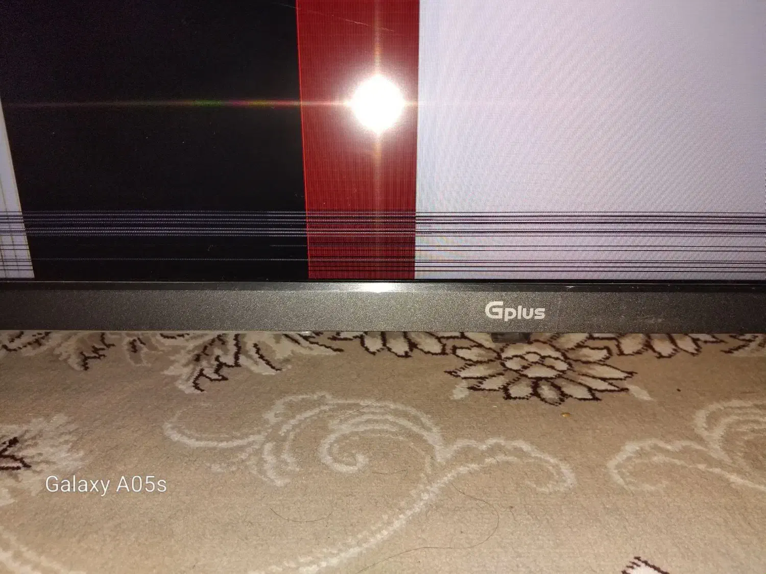 ال ای دی ۶۵ اینچ جی پلاس پنل شکسته|صوتی و تصویری|کرج, احدآباد|دیوار