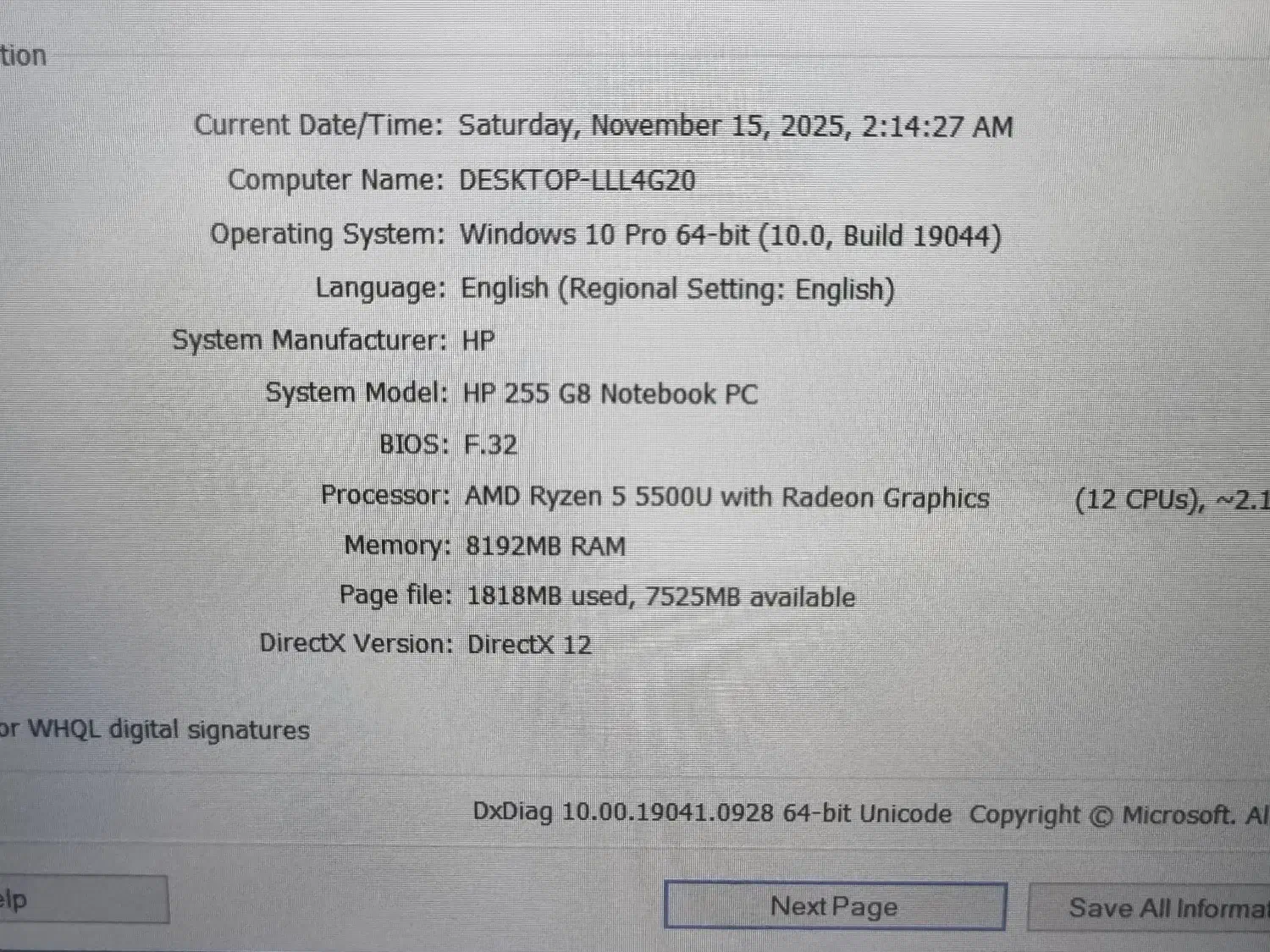 لپتاپ HP 255 G8 نسل جدید رایزن|رایانه همراه|بندر گناوه, |دیوار