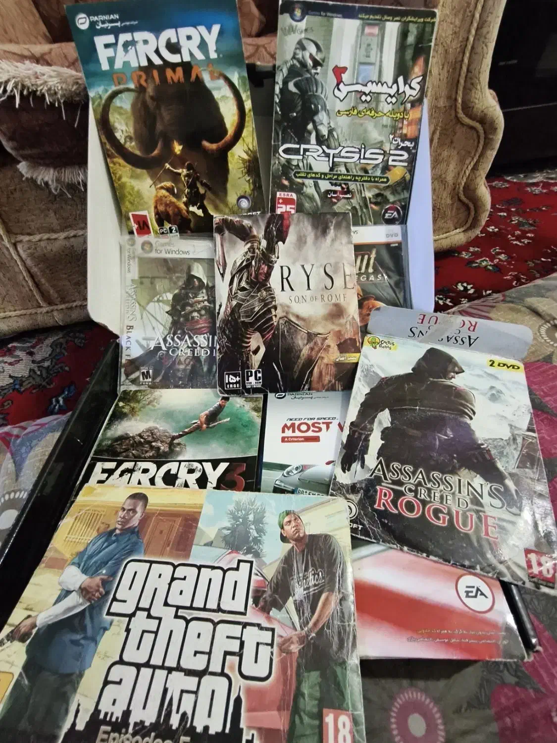 سی دی گیم های خاص و کمیاب|کنسول، بازی ویدئویی و آنلاین|علی‌آباد کتول, |دیوار