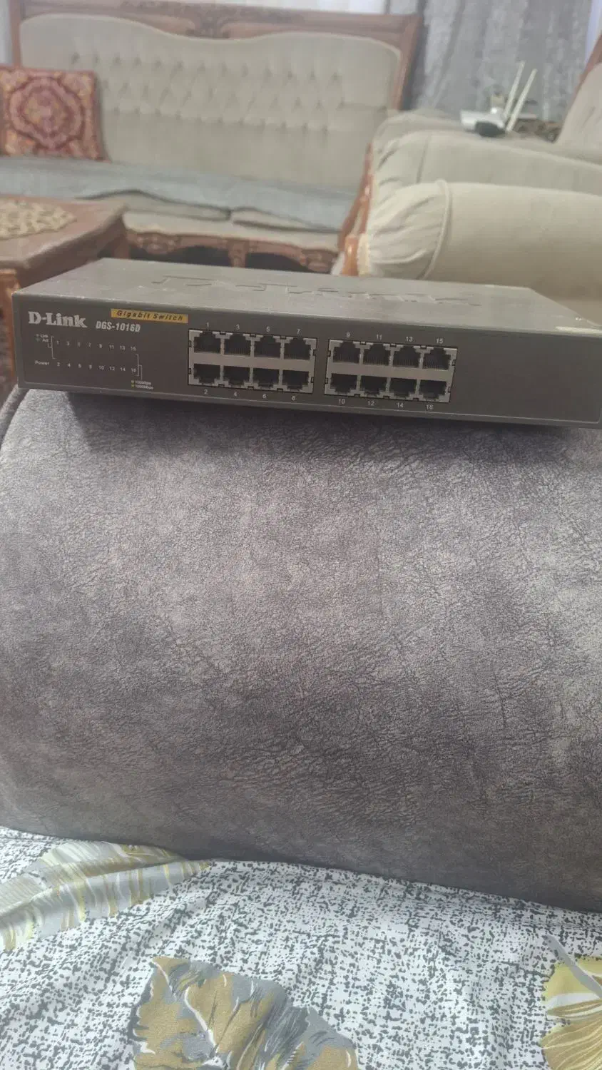 سوییچ شبکه Dlink DGS-1016D|مودم و تجهیزات شبکه|تهران, بهداشت|دیوار