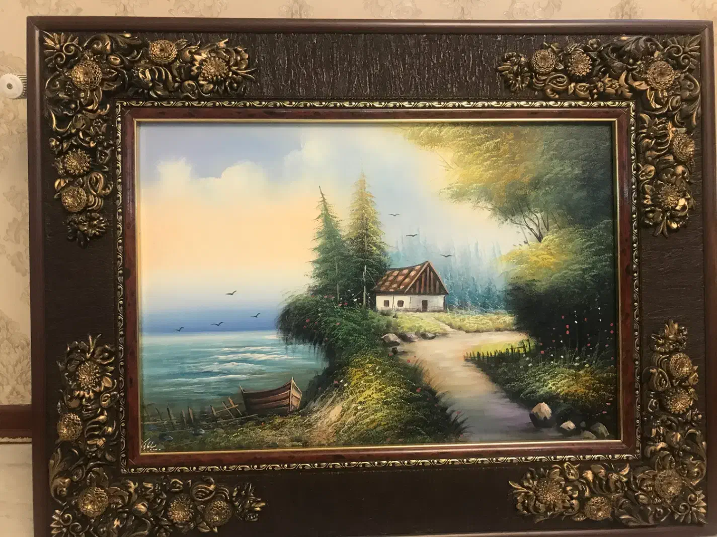 تابلو نقاشی|تابلو، نقاشی، عکس|تهران, آبشار تهران (دریاچه)|دیوار