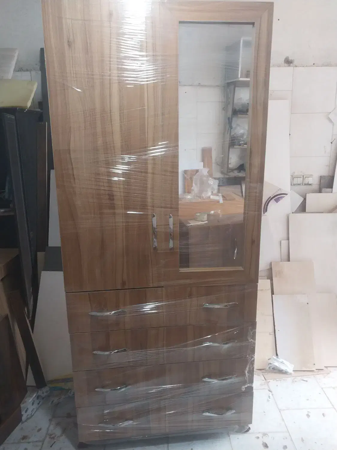 ساخت ونصب کابینت کمد دیواری|جاکفشی، کمد، دراور|رشت, حومه رشت|دیوار