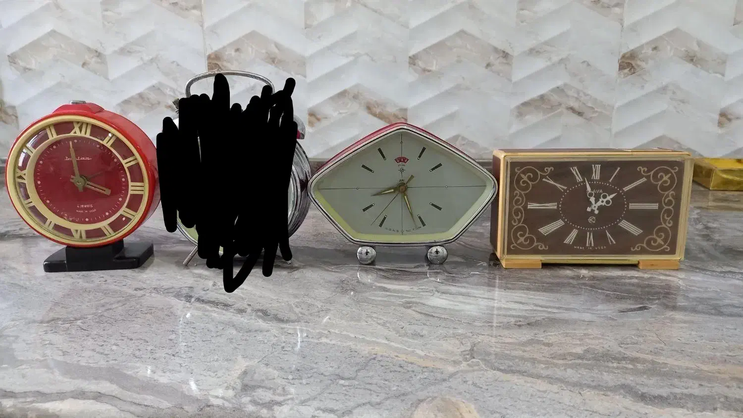 ساعت های قدیمی عتیقه انتیک قابلمه مسی|کلکسیون اشیاء عتیقه|قزوین, |دیوار