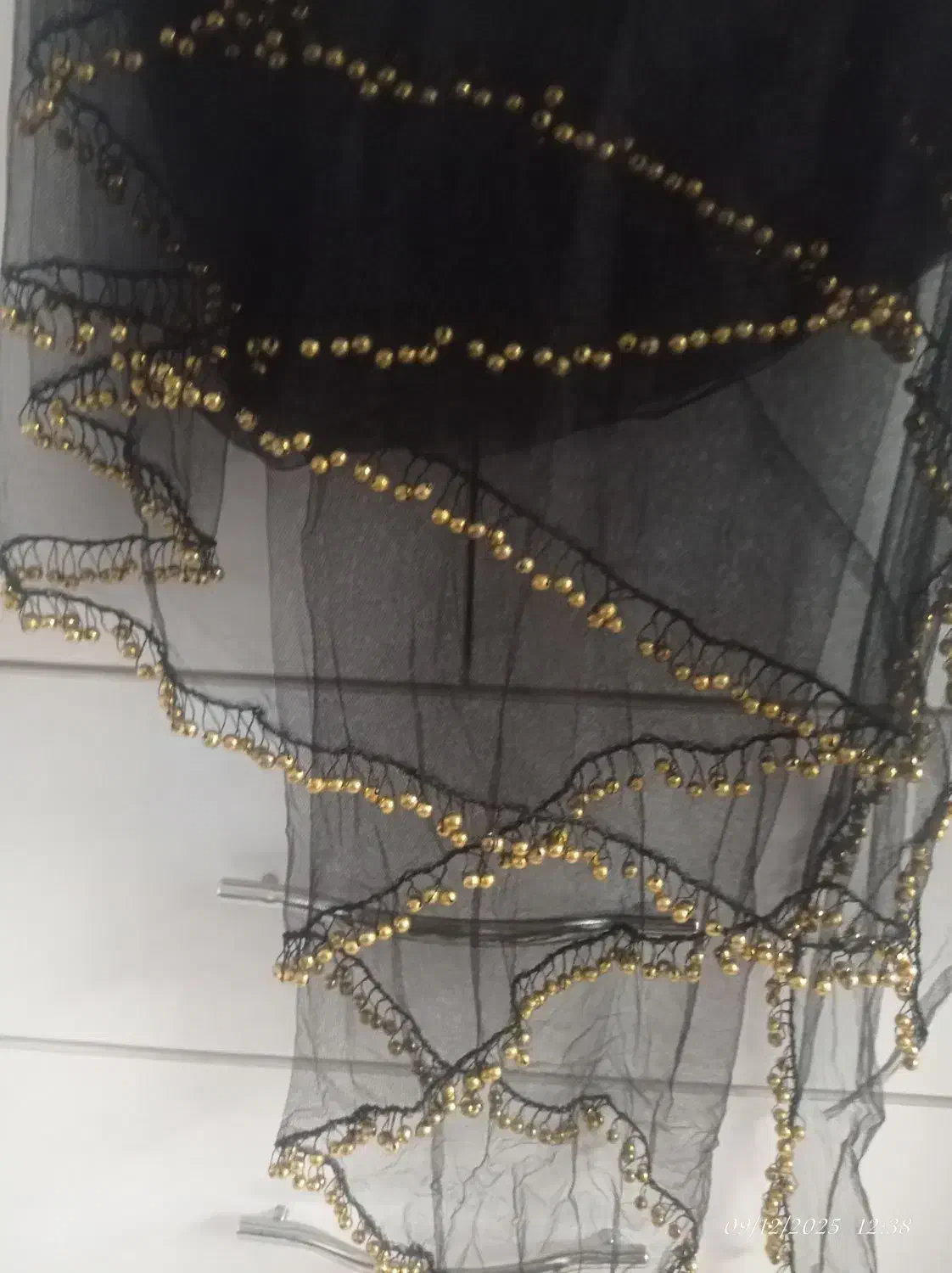 لباس کوردی سیاه اتوبانی سنگ دار همراه بالچکه سیاه|لباس|سقز, |دیوار