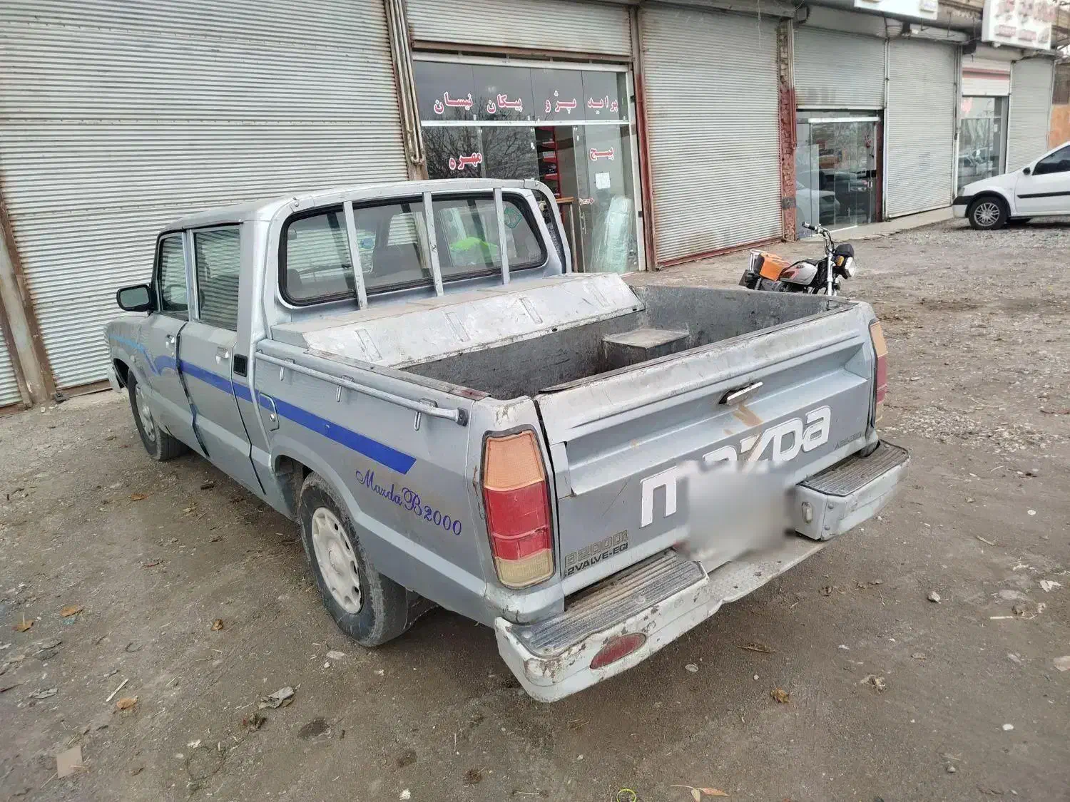 مزدا دوکابین دوگانه کارخانه بدون رنگ شاسی پلمپ|خودرو سواری و وانت|فریمان, |دیوار