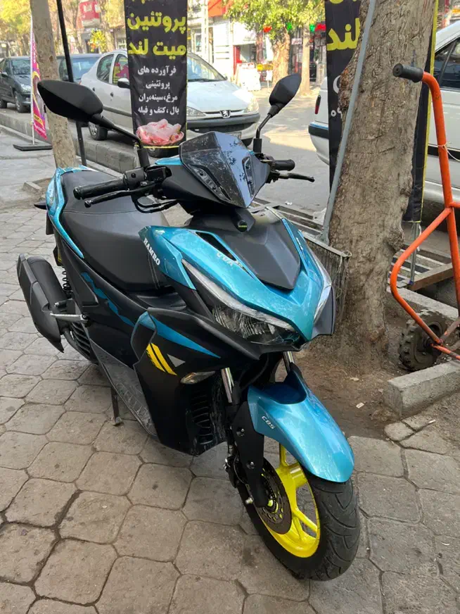 موتور ایروکس همرو ۱۵۰ در حد صفر|موتورسیکلت|مراغه, |دیوار