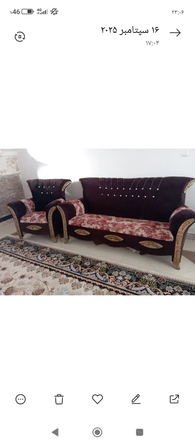 مبل|مبلمان خانگی و میز عسلی|اسلام‌‌آباد غرب, |دیوار