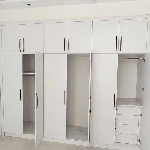 ساخت و طراحی کابینت و کمد دیواری MDF|کتابخانه، شلف، قفسههای دیواری|بوشهر, |دیوار