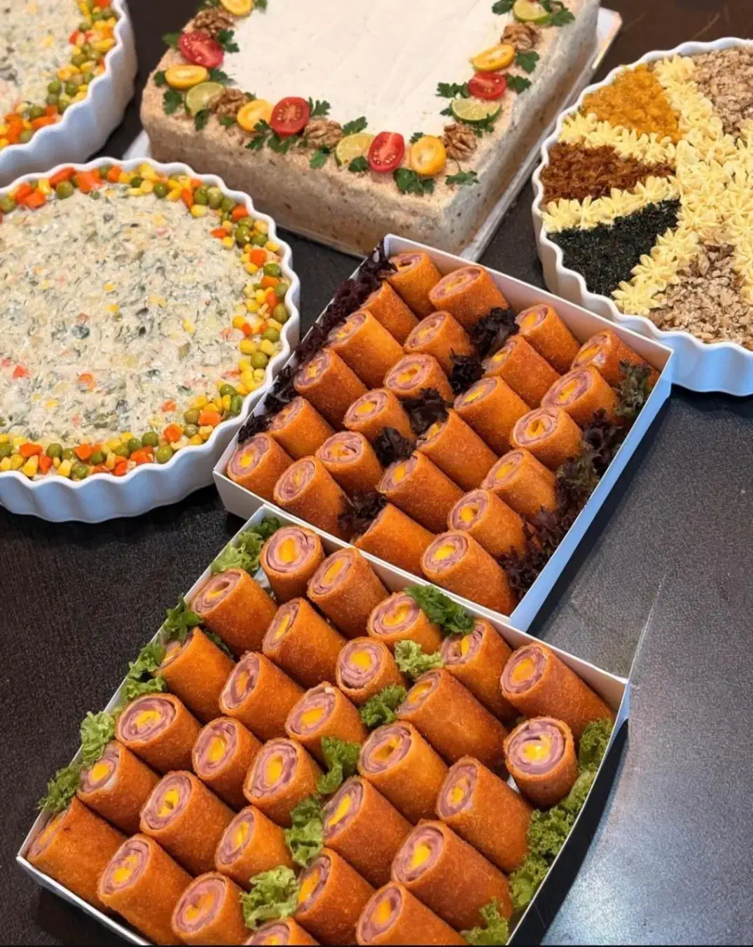 انواع فینگر فود و غذای آماده|خدمات پذیرایی، مراسم|پردیس, فاز ۸|دیوار