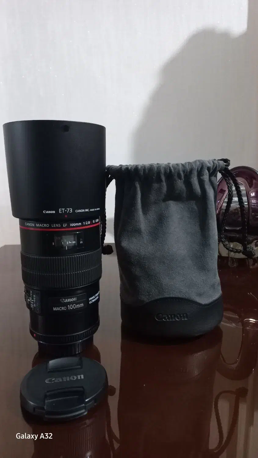 لنز ۱۰۰mmکنون|دوربین عکاسی و فیلم‌برداری|قزوین, |دیوار