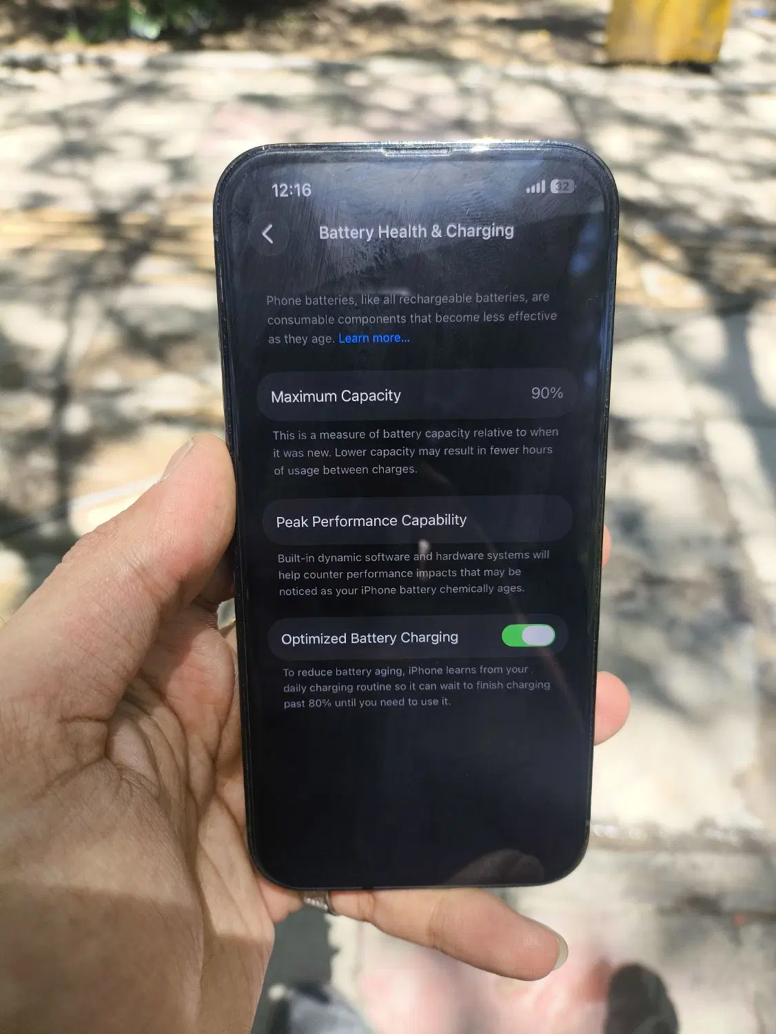 iphone 13 pro 1Tb 90% Green|موبایل|شهر ری, فیروزآبادی|دیوار