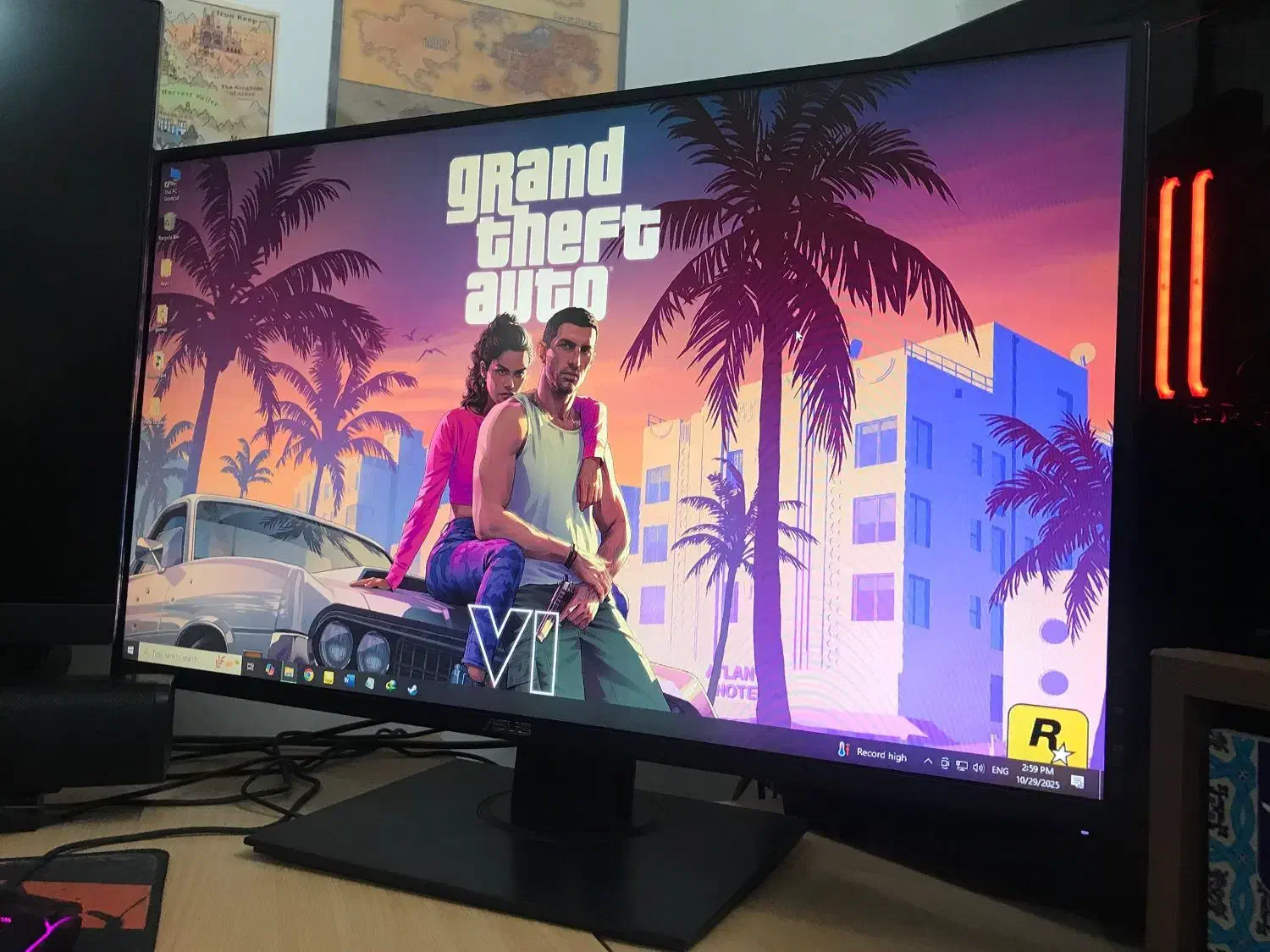 مانیتور گیمینگ ASUS|قطعات و لوازم جانبی رایانه|کرمان, |دیوار