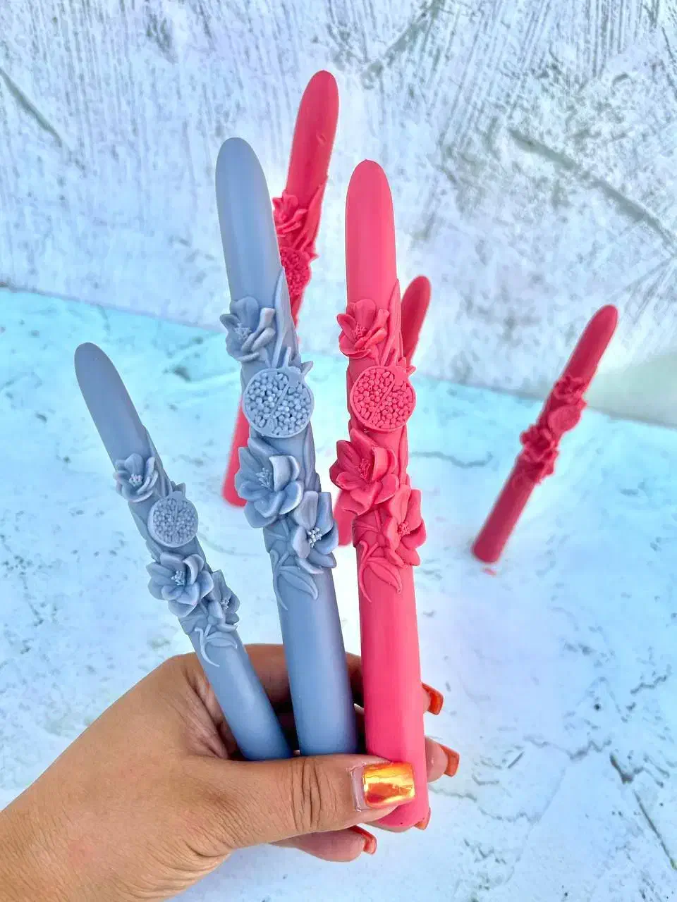 قالب شمع دست دوم|صنایع دستی و سایر لوازم تزئینی|گرمدره, |دیوار