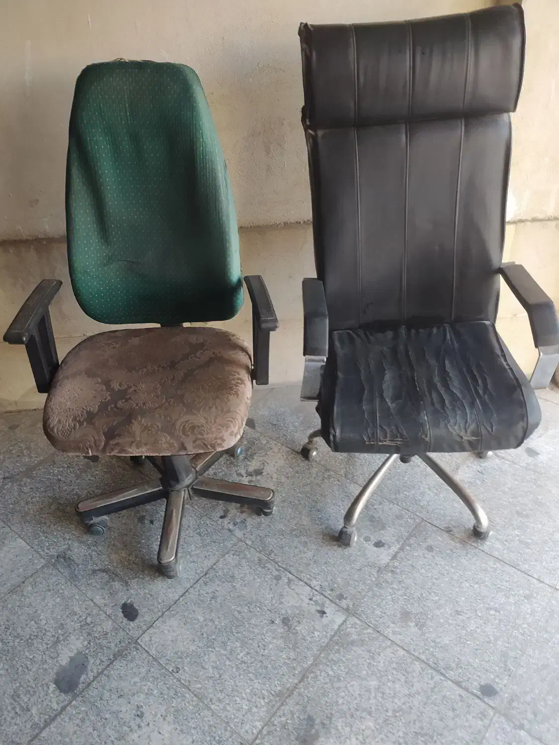 صندلی چرم کارکرده|صندلی و نیمکت|اراک, |دیوار