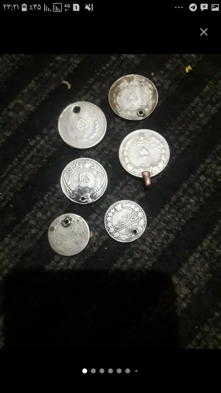 سکه های پهلوی و سکه ۱۰۰ دیناری و ۲۵ دینار|کلکسیون سکه، تمبر، اسکناس|بروجرد, |دیوار