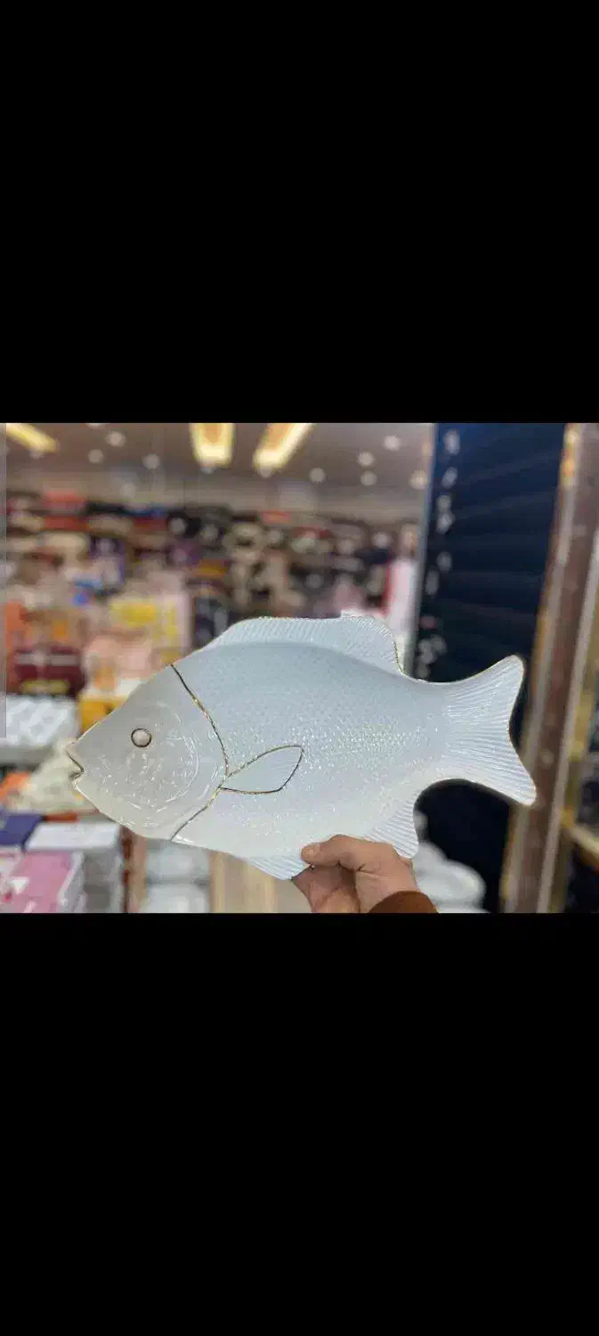 دیس طرح ماهی بزرگ|ظروف سرو و پذیرایی|نورآباد, |دیوار