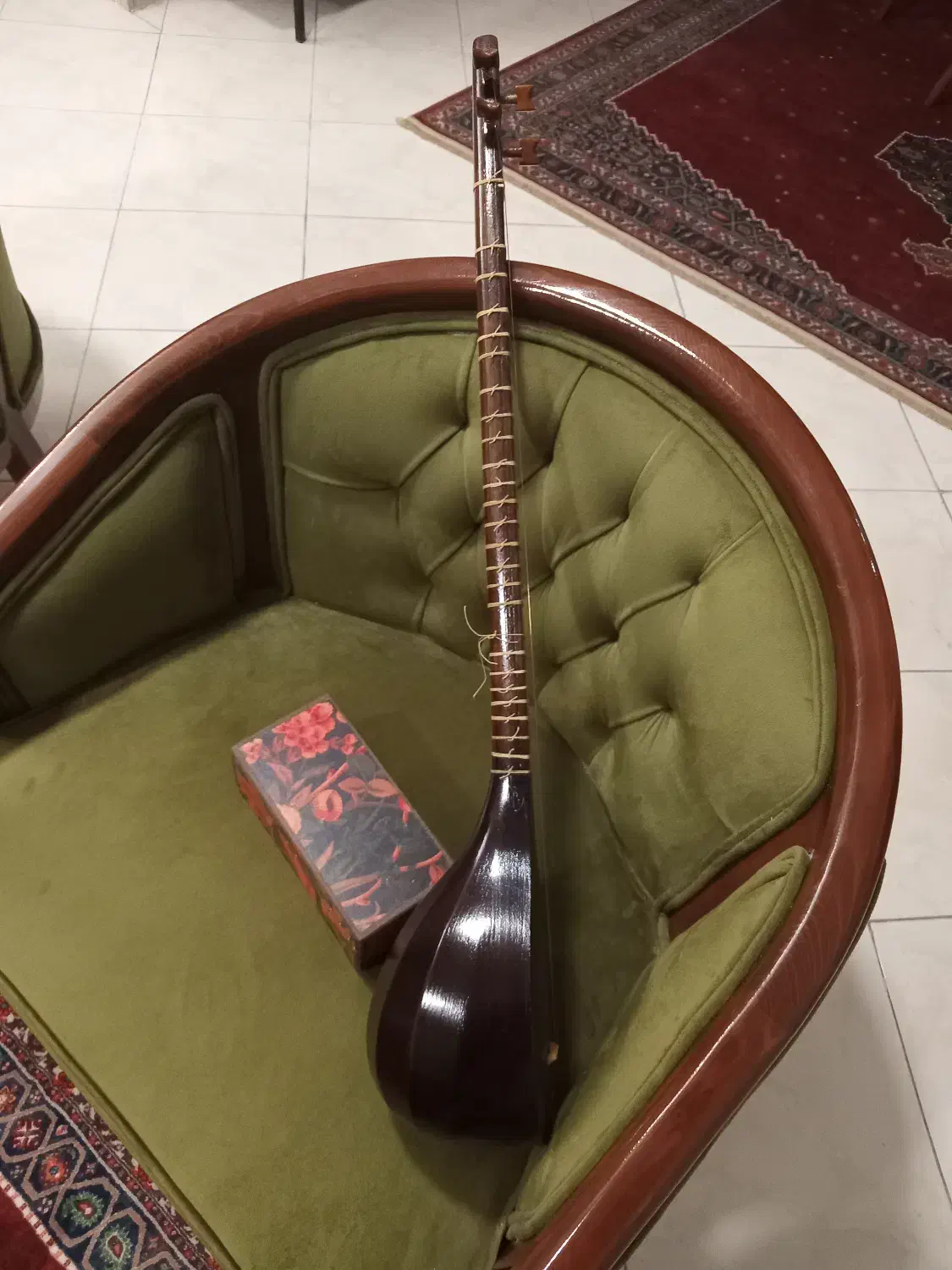 سه‌تار عظیمی|سازهای سنتی|هشتگرد, فاز ۱ مهستان|دیوار