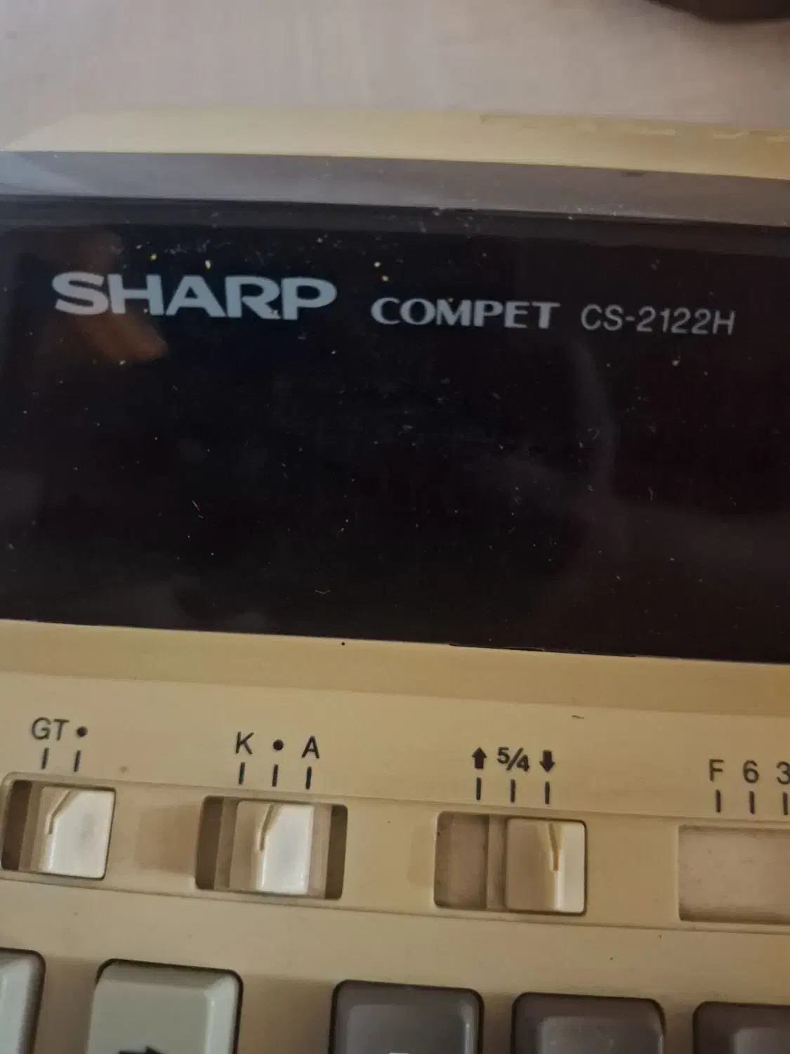 ماشین حساب شارپ مدل 2122H|لوازم التحریر|قم, بلوار امین و ساحلی|دیوار