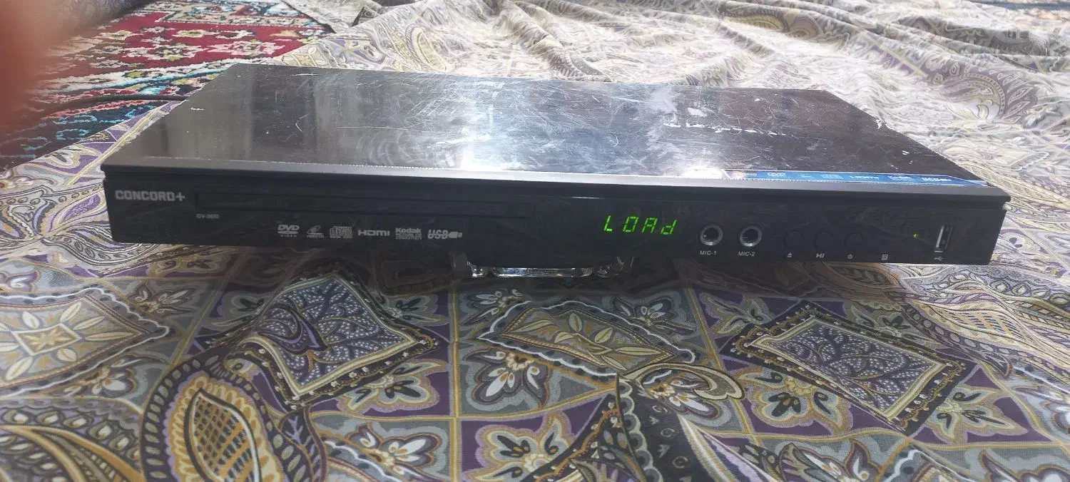 دی وی دی پلیر کنکورد پلاس|پخش‌کننده DVD و ویدیو|اهواز, کمپلو جنوبی|دیوار