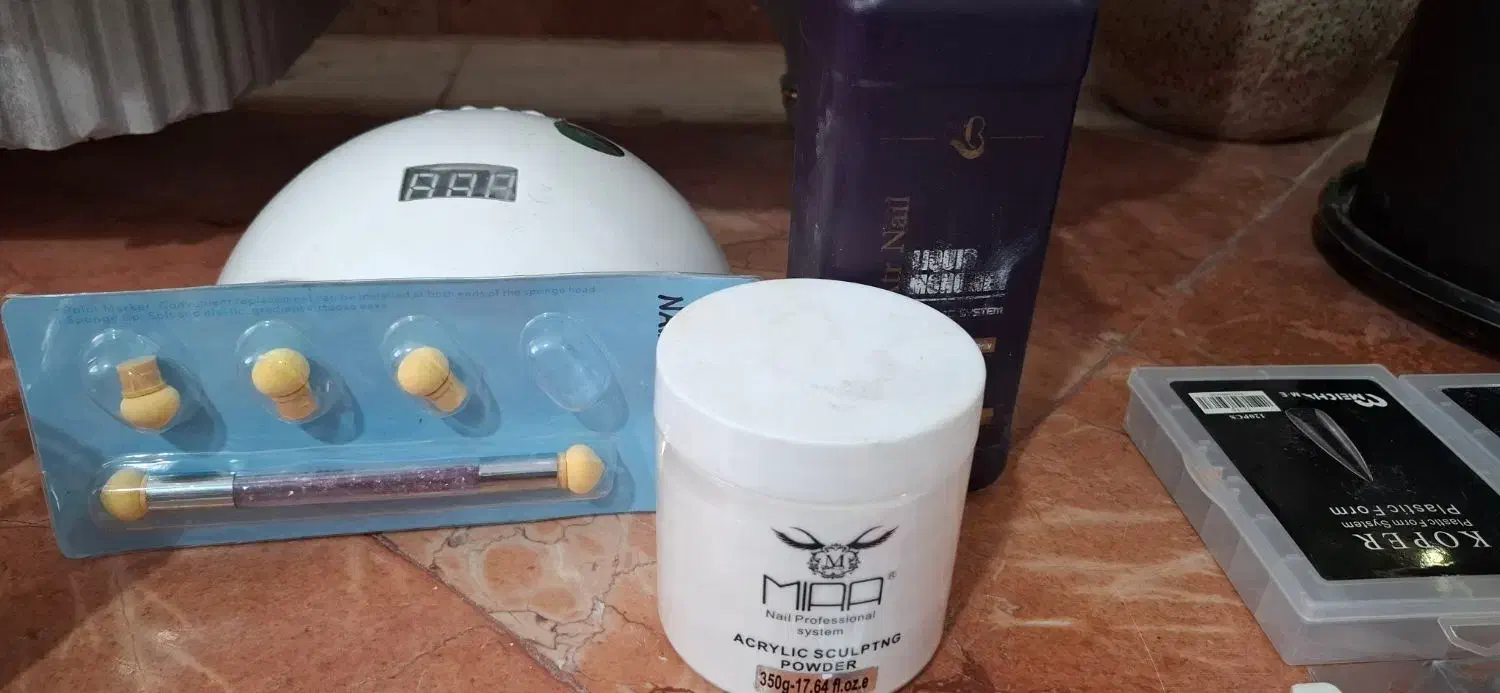 وسایل کاشت ناخن|آرایشی، بهداشتی، درمانی|بم, |دیوار