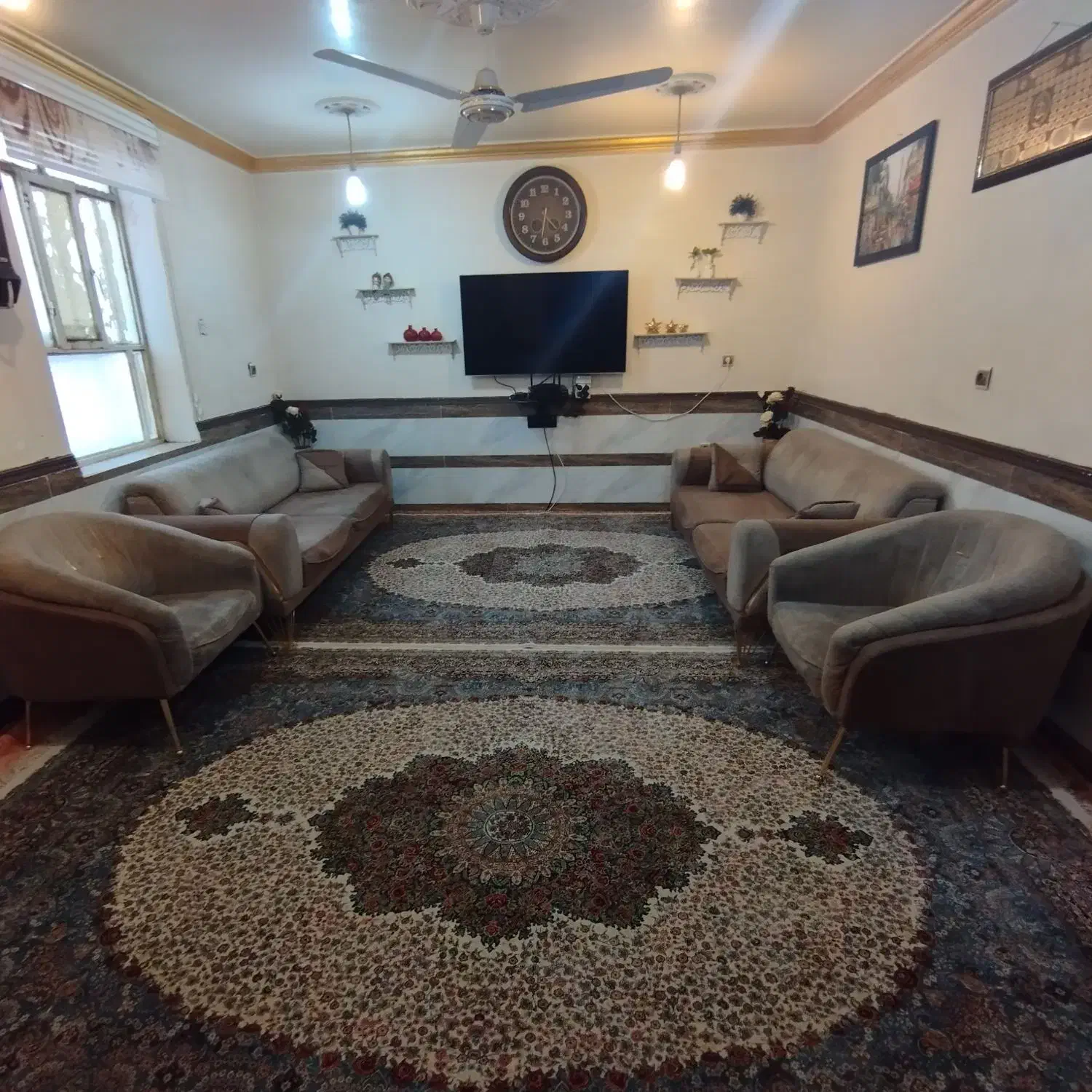 مبل 8 نفره|مبلمان خانگی و میز عسلی|بندر امام خمینی, |دیوار