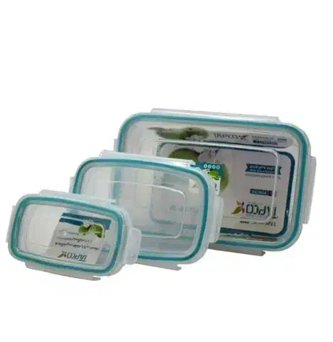 ظرب درب دار ۳تیکه فریزری و مایکروفری|ظروف نگهدارنده، پلاستیکی، یکبارمصرف|رشت, کوی یخ|دیوار