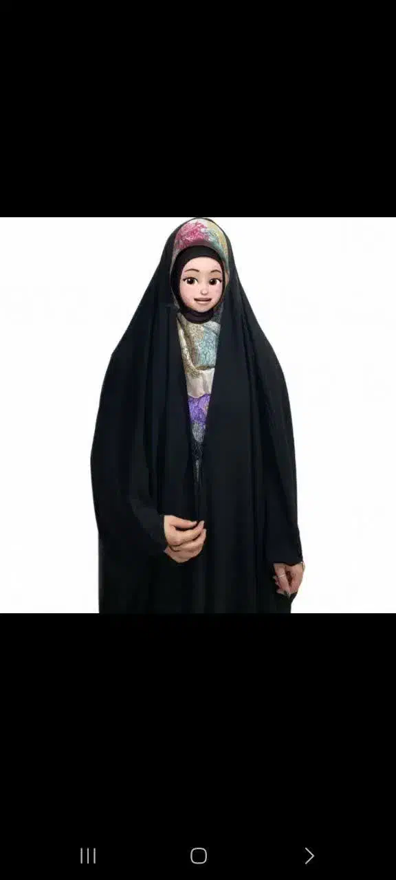 چادر چربی ساده ونگین کاری شده|لباس|رشت, شهرک صبا|دیوار