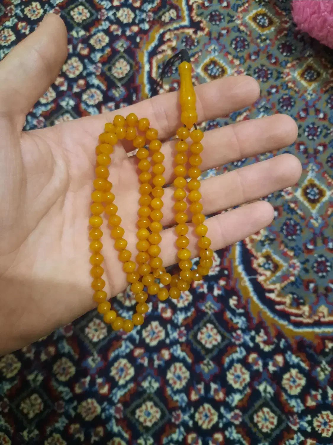 تسبیح کهربا|کلکسیون اشیاء عتیقه|اسلام‌‌آباد غرب, |دیوار