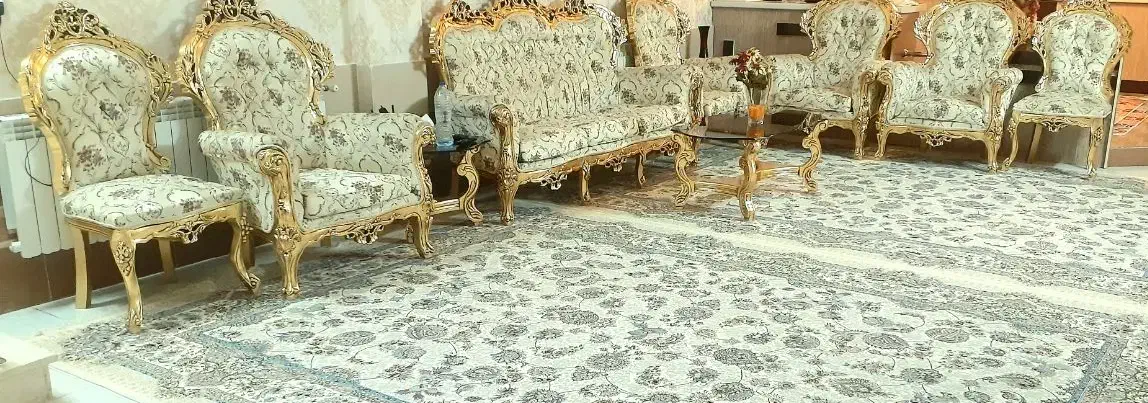 مبلمان سلطنتی با روکش ورق طلا|مبلمان خانگی و میز عسلی|سبزوار, توحیدشهر|دیوار