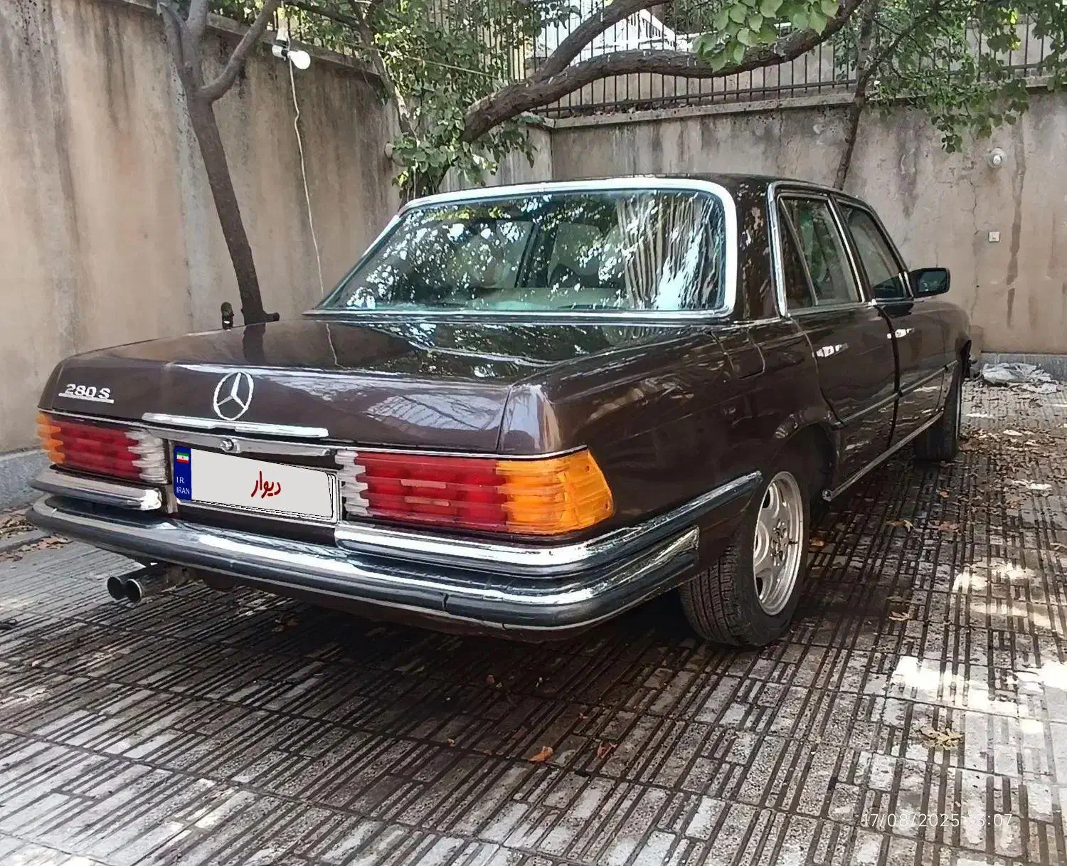 مرسدس بنز کلاس 280 s|خودرو کلاسیک|تهران, شهرک فردوس (حسینی)|دیوار