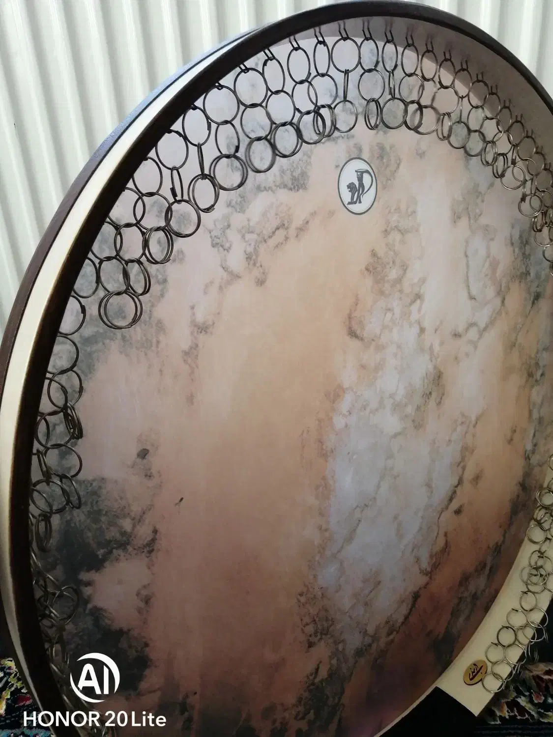 دف دربندی کمان|سازهای سنتی|ملایر, |دیوار