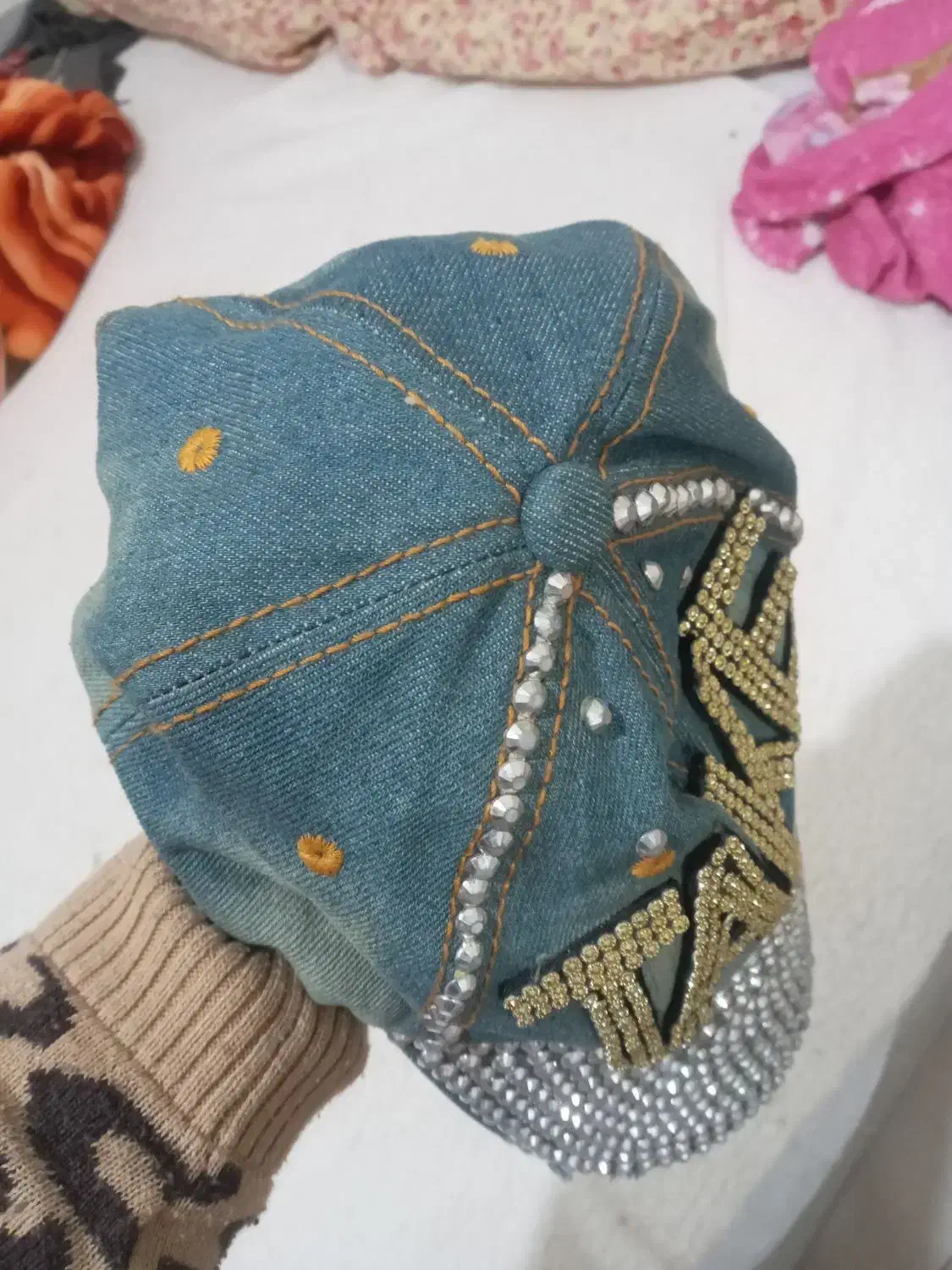 کلاه کپ نگین دار|لباس|تبریز, |دیوار