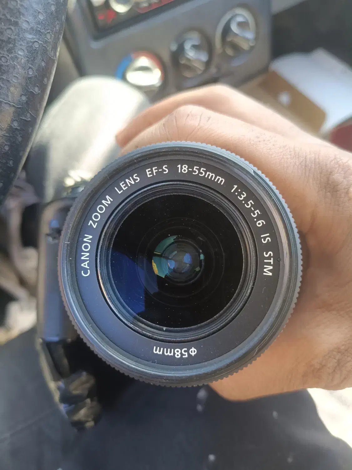 لنز کانن ۱۸-۵۵ is stm|دوربین عکاسی و فیلم‌برداری|ایلام, |دیوار