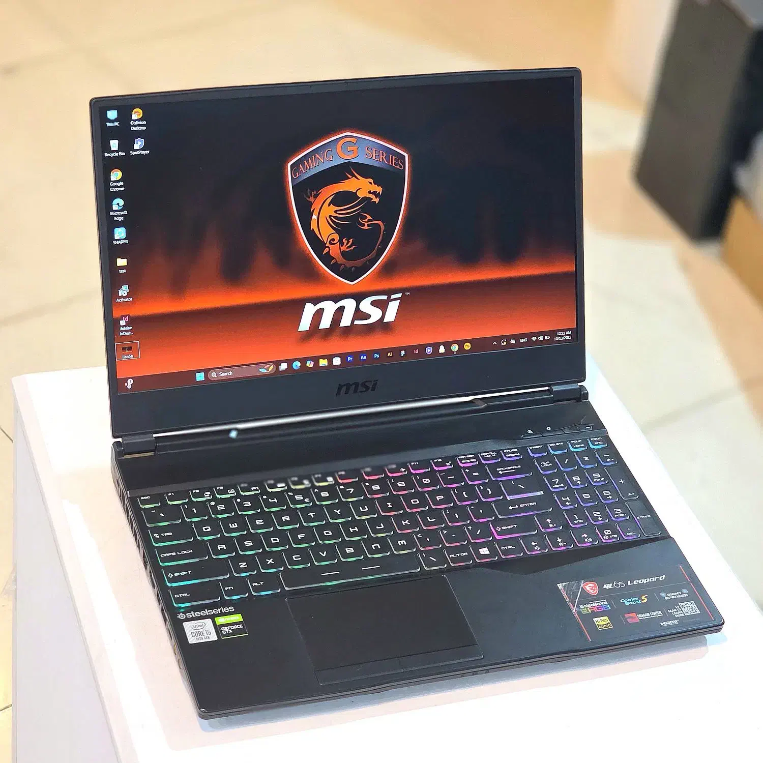 لپتاپ گیمینگ MSI Gaming Gl66 گرافیک RTX1650|رایانه همراه|شیراز, ملاصدرا|دیوار