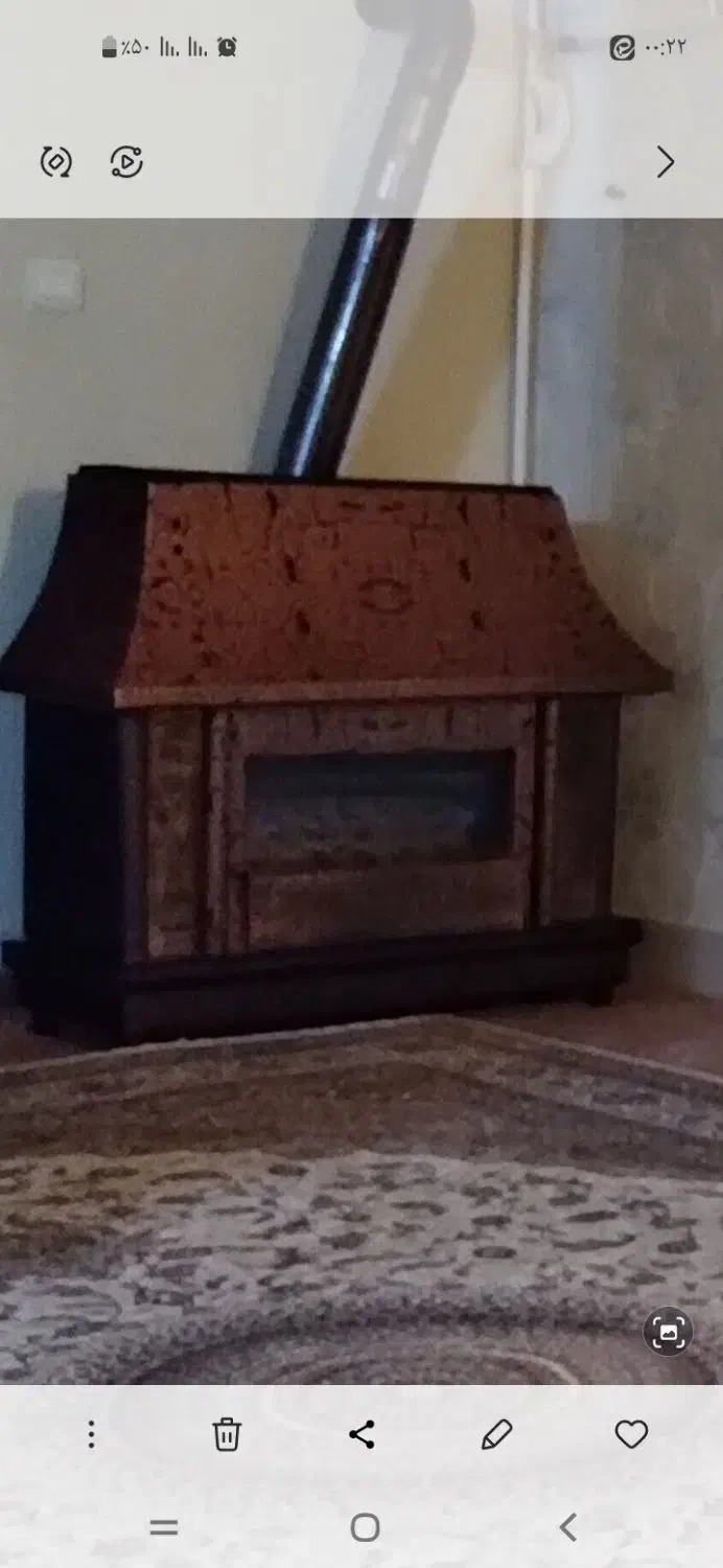 بخاری گازی|بخاری، هیتر، شومینه|شازند, |دیوار