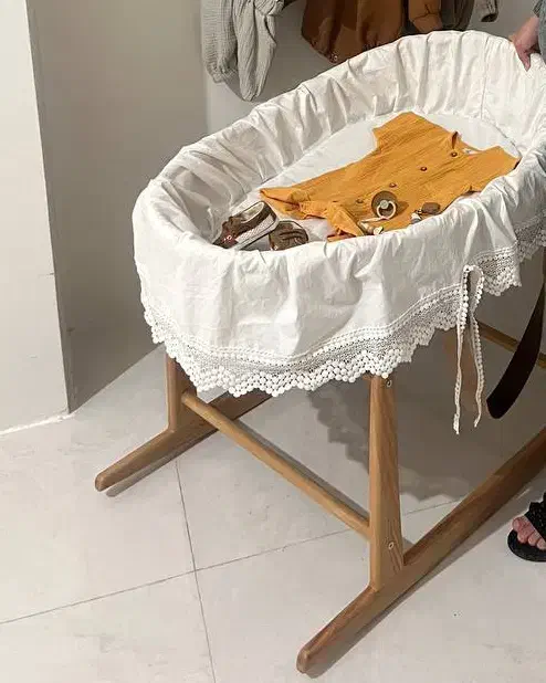 گهواره حصیری با پایه|اسباب و اثاث بچه|مشهد, جاهد شهر|دیوار