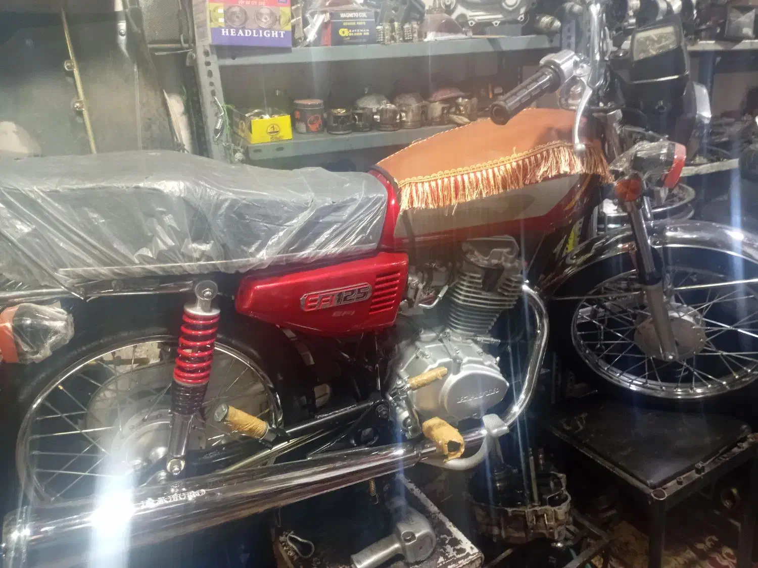 موتورسیکلتهای ژاپنی وایرانی|موتورسیکلت|قم, امامزاده ابراهیم|دیوار